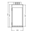 Dometic FO1000NC hűtőkonténer