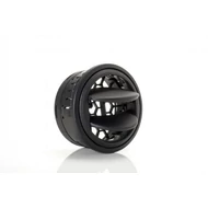 Kalori Bouche KB  Légbefúvó elzárható  84mm fekete rácsokkal