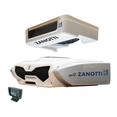 Zanotti Z120b közúti/hálózati 12/400V raktérhűtő (R134a)